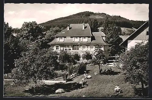 AK Schweigmatt /badischer Schwarzwald, Haus Alpenblick