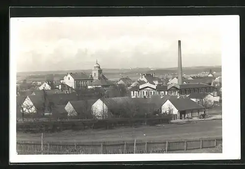 AK Holice, Teilansicht mit Fabriken