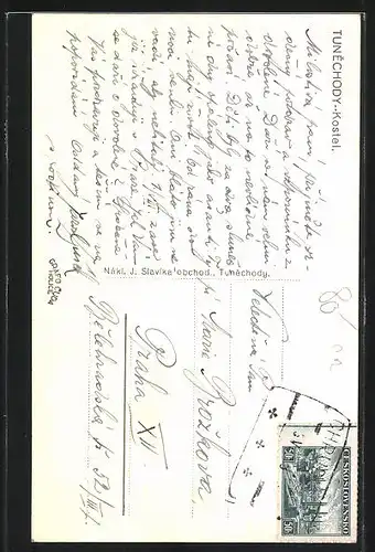 AK Tunechody, Kostel