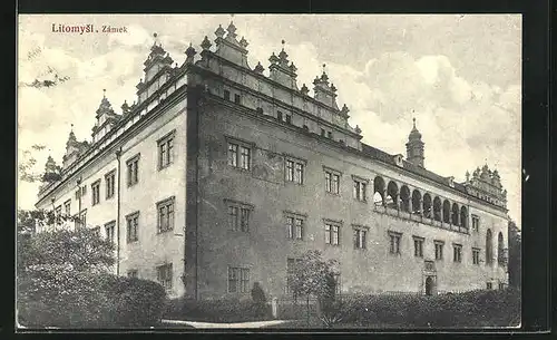 AK Leitomischl / Litomysl, Zámek