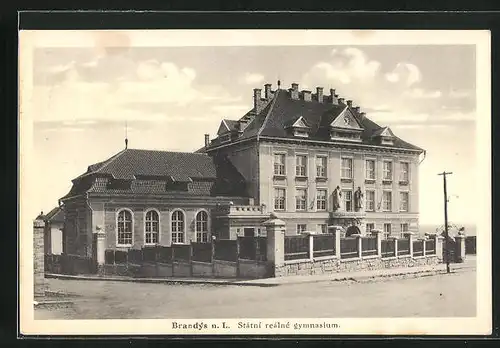 AK Brandys n. L., Statni realne gymnasium