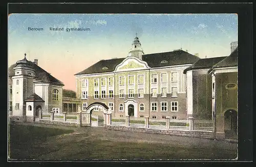 AK Beraun / Beroun, Reálné gymnasium, Schule