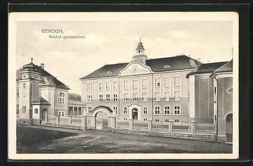 AK Beraun / Beroun, Réalné gymnasium, Schule