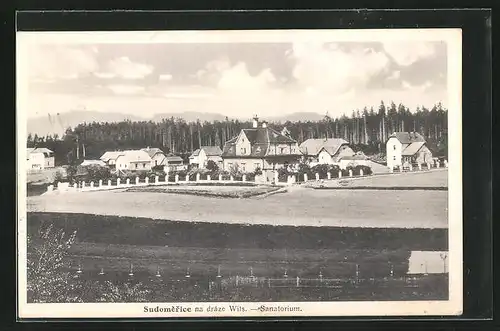 AK Sudomerice na draze Wils, Sanatorium