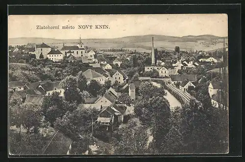 AK Nový Knin, Teilansicht der Stadt