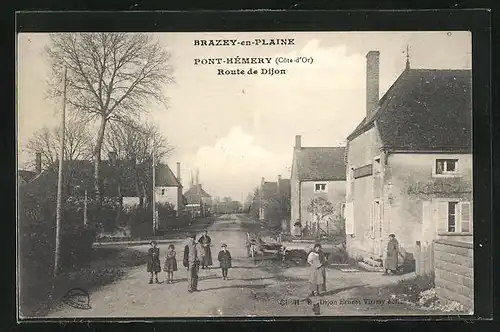 AK Brazey-en-Plaine, Route de Dijon