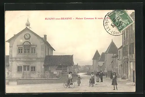 AK Bligny-sous-Beaune, Maison Commune