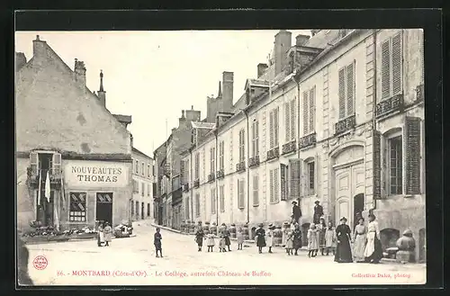 AK Montbard, Le Collège autrefois Château de Buffon