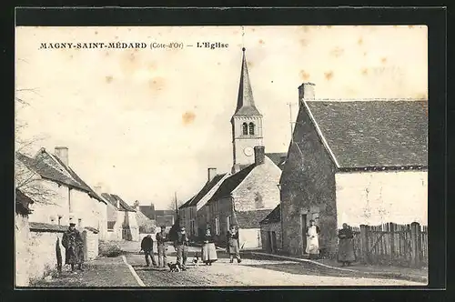AK Magny-Saint-Médard, L`Eglise