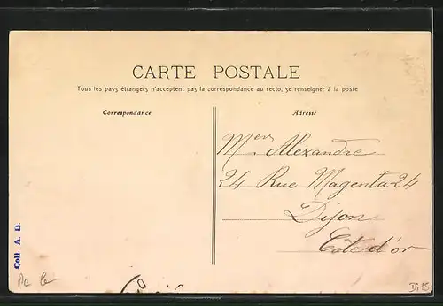 AK Longecourt, Ecole et Mairie