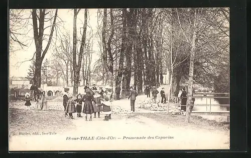 AK Is-sur-Tille, Promenade des Capucins