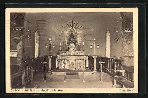 AK Domois, N.-D. de Domois - La Chapelle de la Vierge