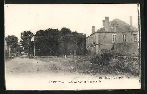 AK Époisses, L`Ecole des Filles et le Promenade