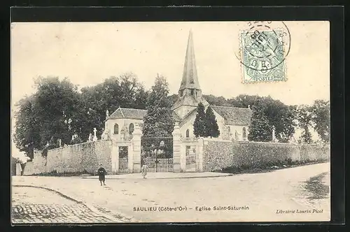 AK Saulieu, Eglise Saint-Saturnin