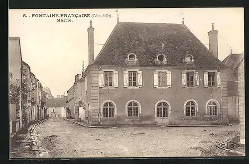 AK Fontaine-Francaise, Mairie