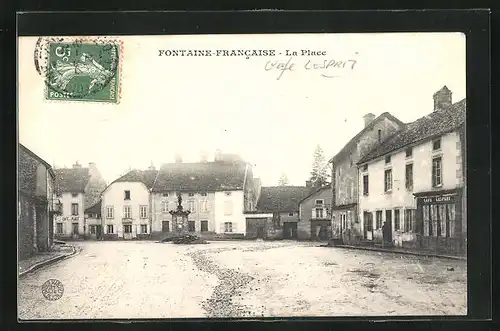 AK Fontaine-Francaise, La Place