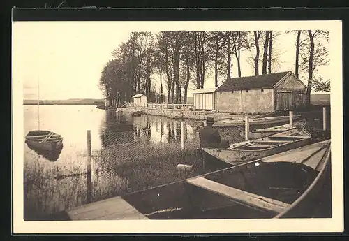 AK Thoisy-le-Désert, Le Barrage