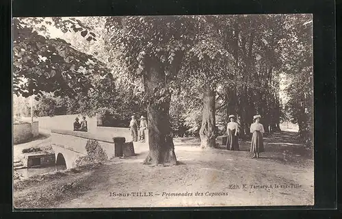 AK Is-sur-Tille, Promenade des Capucins