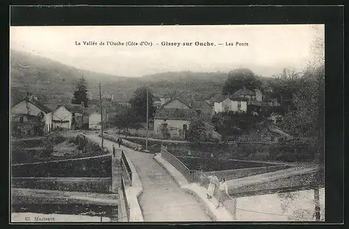 AK Gissey-sur-Ouche, La Vallée de l`Ouche, Les Ponts