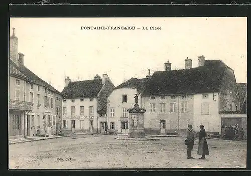 AK Fontaine-Francaise, La Place