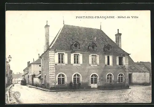 AK Fontaine-Francaise, Hôtel de Ville