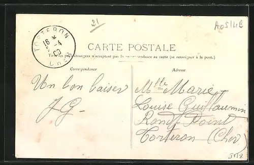 AK Is-sur-Tille, Le Pont sur la Tille