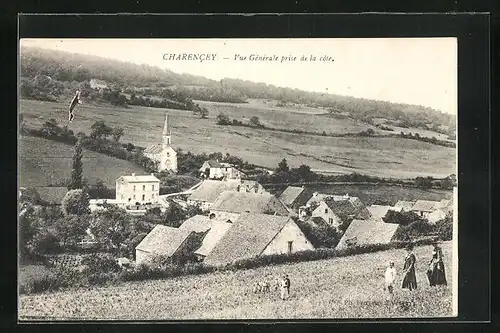 AK Charencey, Vue Générale prise de la cote