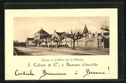 AK Beaune, Caves et Celliers de la Maison, J. Calvet & Cie
