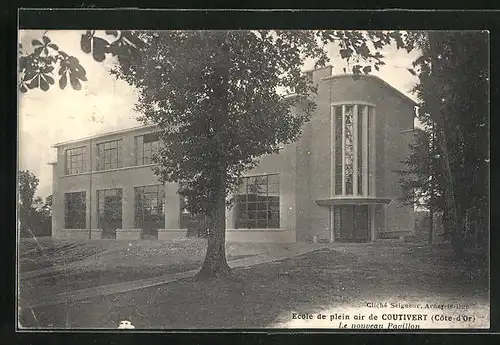 AK Coutivert, Ecole de plein air, le nouveau Pavillon