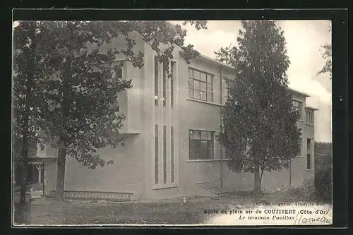 AK Coutivert, Ecole de plein air, le nouveau Pavillon