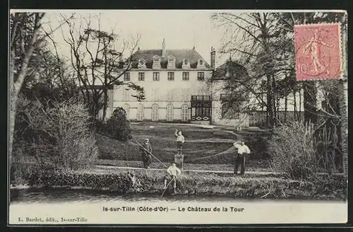 AK Is-sur-Tille, le Chateau de la Tour