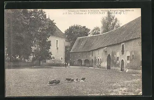 AK Voudenay, Chateau, Schloss