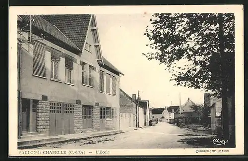 AK Saulon-la-Chapelle, L`Ecole