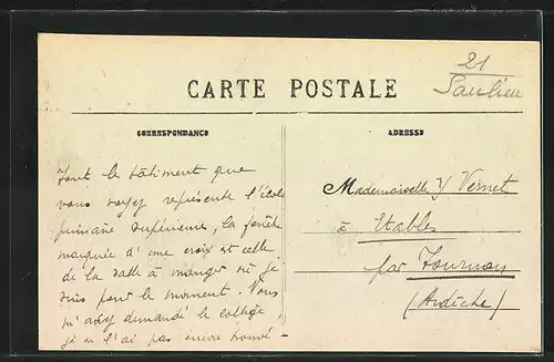 AK Saulieu, Ecole Primaire Superieure