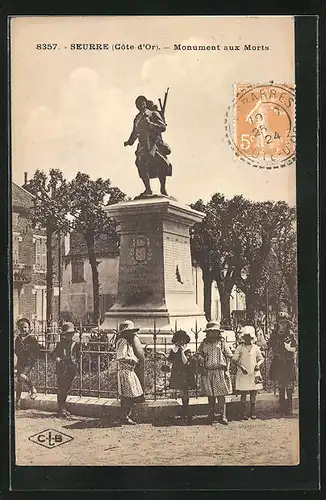 AK Seurre, Monument aux Morts