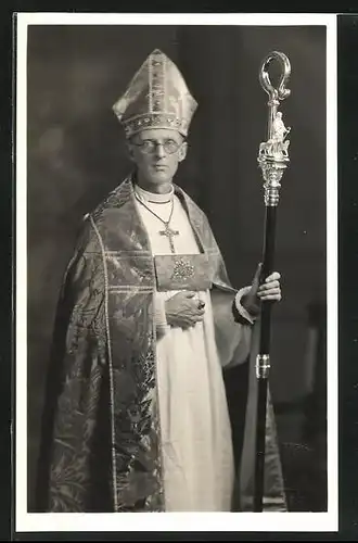 Foto-AK Katholischer Geistlicher, Bischof