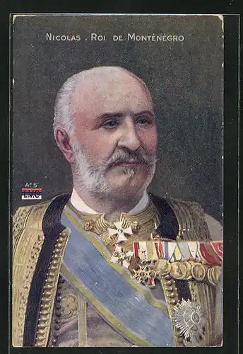AK Nicolas, Roi du Monténégro