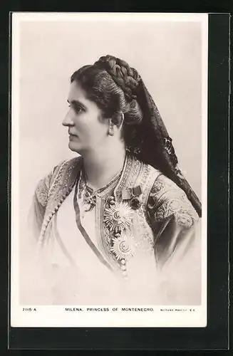 AK Königin Milena von Montenegro