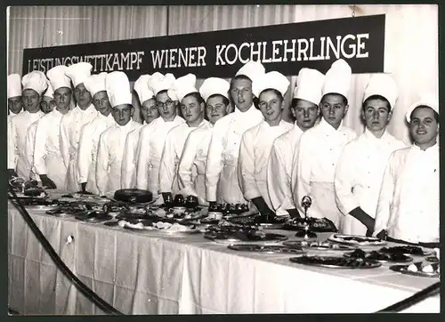 Fotografie Leistungswettkampf Wiener Kochlehrlinge