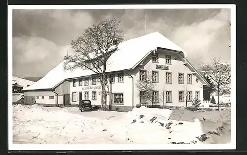 AK Bernau / Hochschwarzwald, Cafe Stoll im Hans-Thoma-Tal