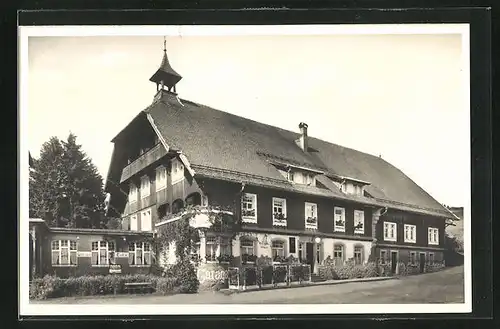 AK Schönwald, Hotel Hirschen im Sonnenschein