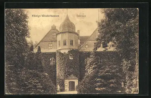 AK Königs Wusterhausen, Am Schloss