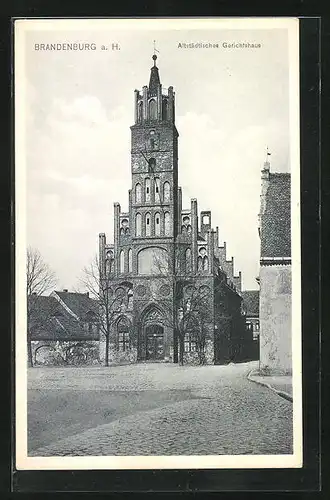 AK Brandenburg a. H., Altstädtisches Gerichtshaus