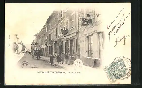 AK Montalieu-Vercieu, Grande Rue