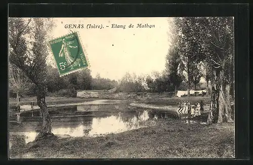 AK Genas, Etang de Mathan