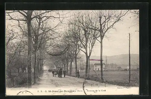 AK St-Jean-de-Bournay, Avenue de la Gare
