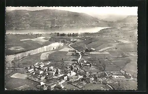 AK Le Pin, Veu aerienne et le Lacde Paladru-Charavines