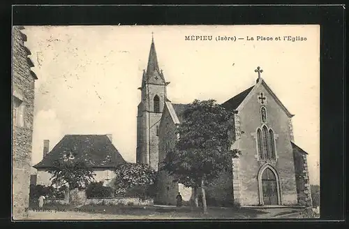 AK Mepieu, La Place et l`Eglise