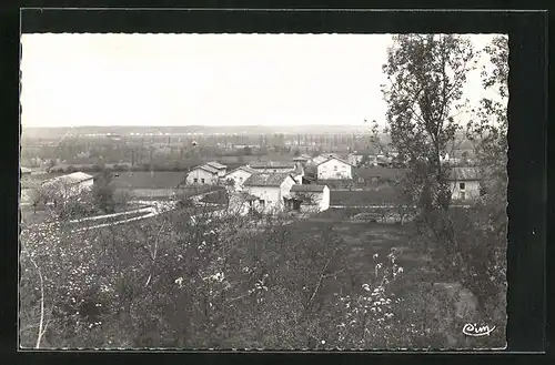 AK Villette-d`Antohn, Sous-l`Eglise, Vue générale