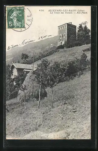 AK Allevard-les-Bains, La Tour du Treuil